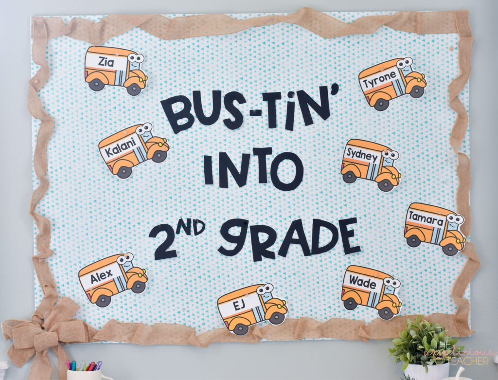 10 Easy Back To School Bulletin Boards - The Applicious Teacher