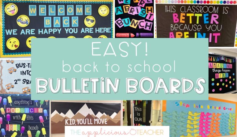 Bulletin Boards Archives - The Applicious Teacher