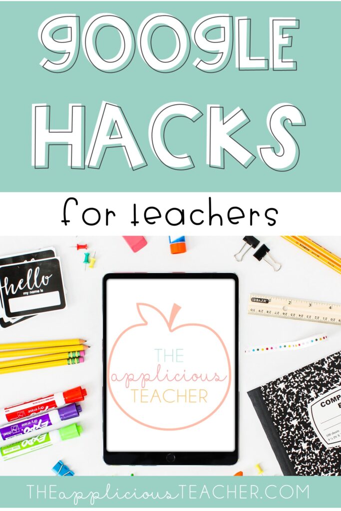 google hacks for teachers