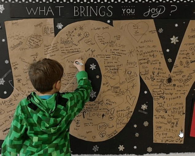 winter bulletin board ideas for high school