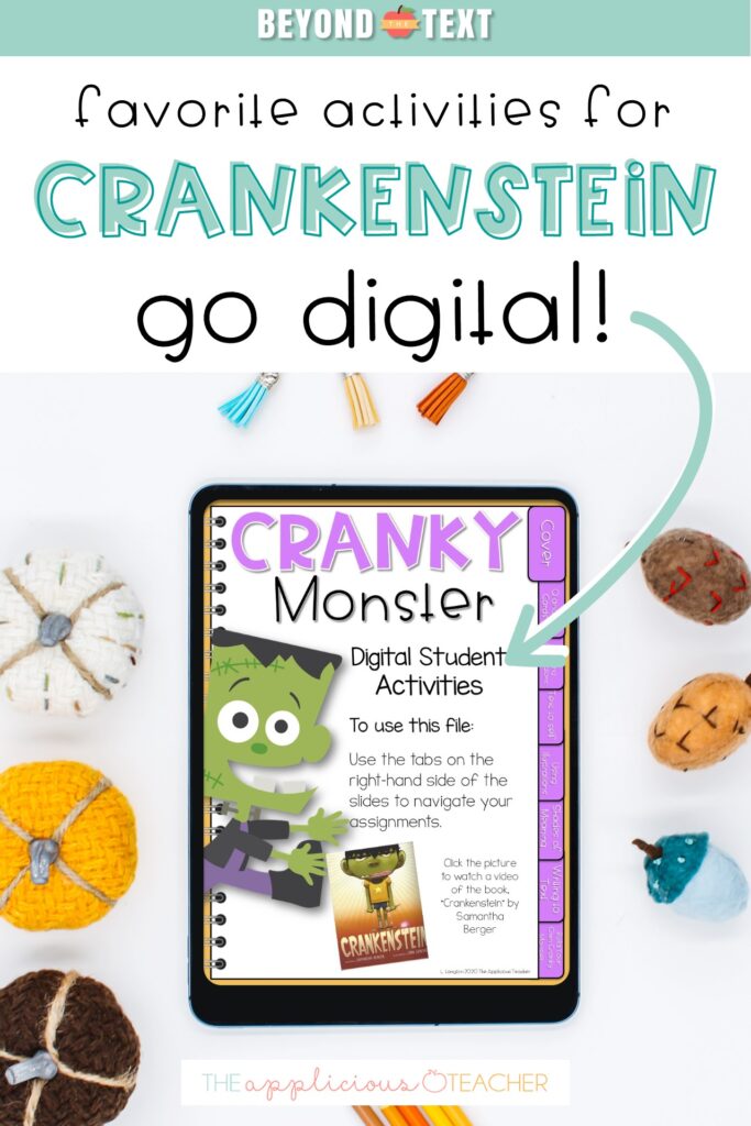 digital crankenstein reading activities