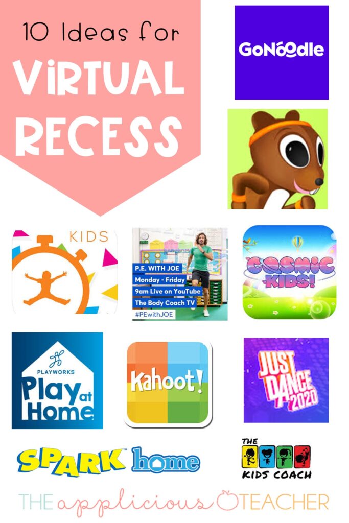 virtual recess ideas