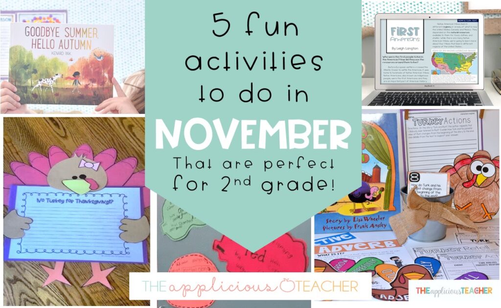 activity ideas for 2nd grade