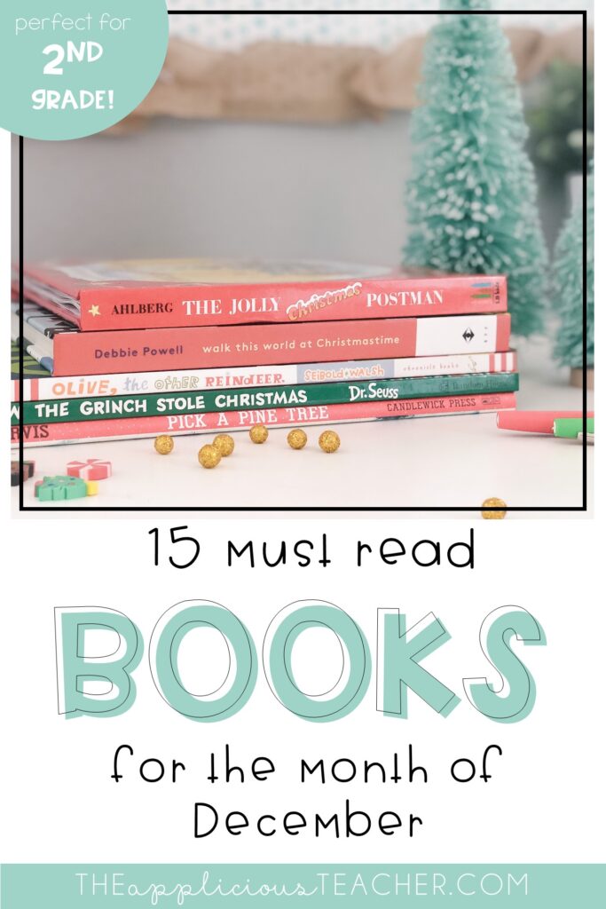 Favorite 2nd Grade Books To Read In December The Applicious Teacher