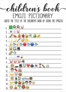 children's books with emojis