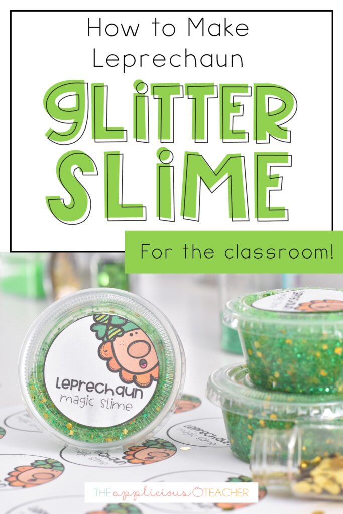 St. Patrick's Lucky Slime or Leprechaun Slime Kits - Pick Your Plum