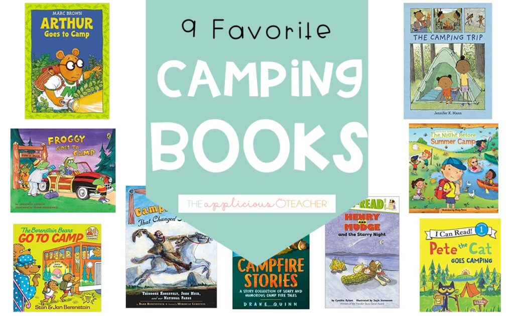 camping themed books for 2nd grade