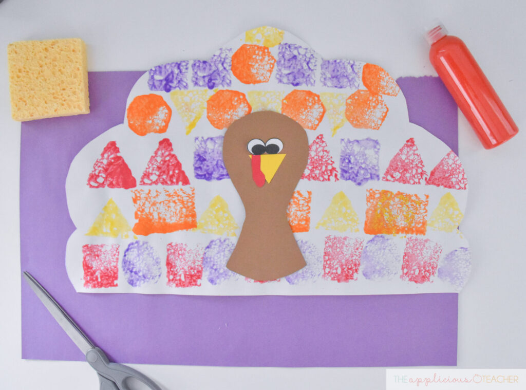 turkey placemat craft