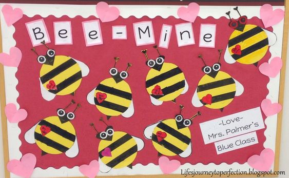 Be Mine Valentine's Day Bulletin board