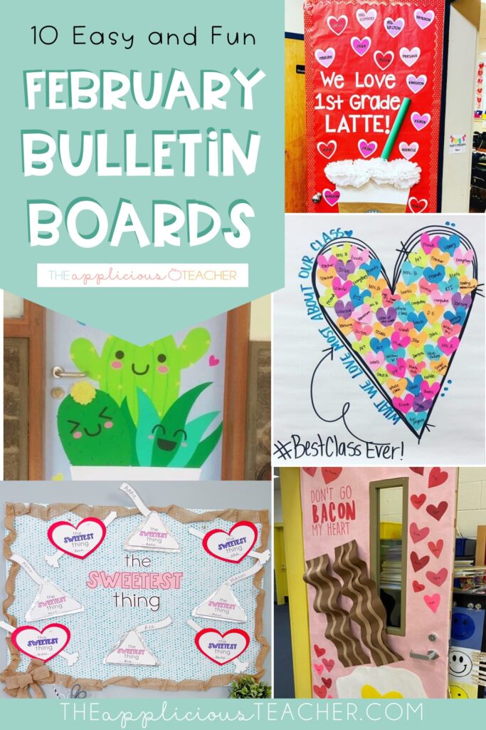 10 Favorite February Bulletin Boards - The Applicious Teacher