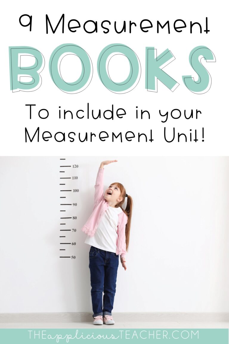 linear measurement books for the classroom - The Applicious Teacher