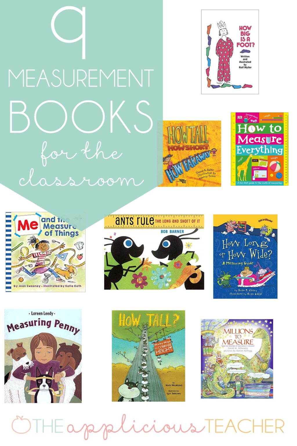 must read measurement books for the classroom The Applicious Teacher
