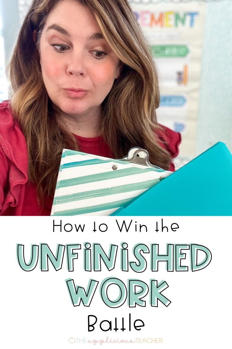 End the Unfinished Work Battle: Catch-Ups and Pickles - The Applicious ...