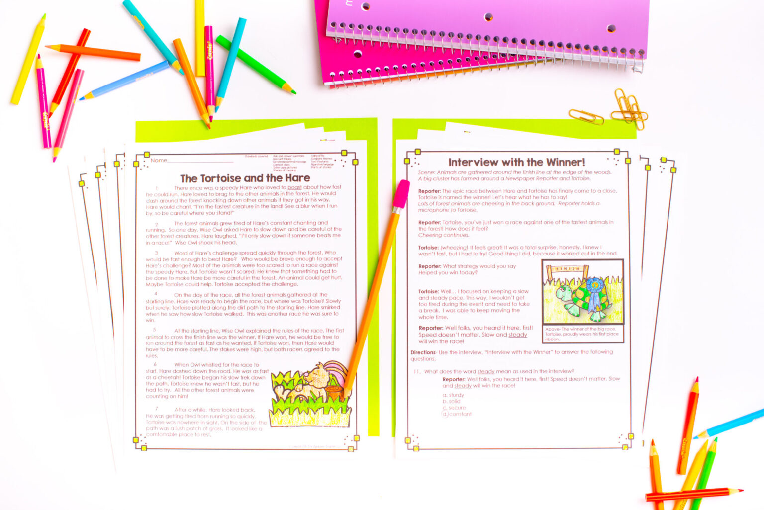 A Peek at 3rd Grade Reading Assessments - The Applicious Teacher