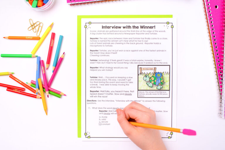 A Peek at 3rd Grade Reading Assessments - The Applicious Teacher