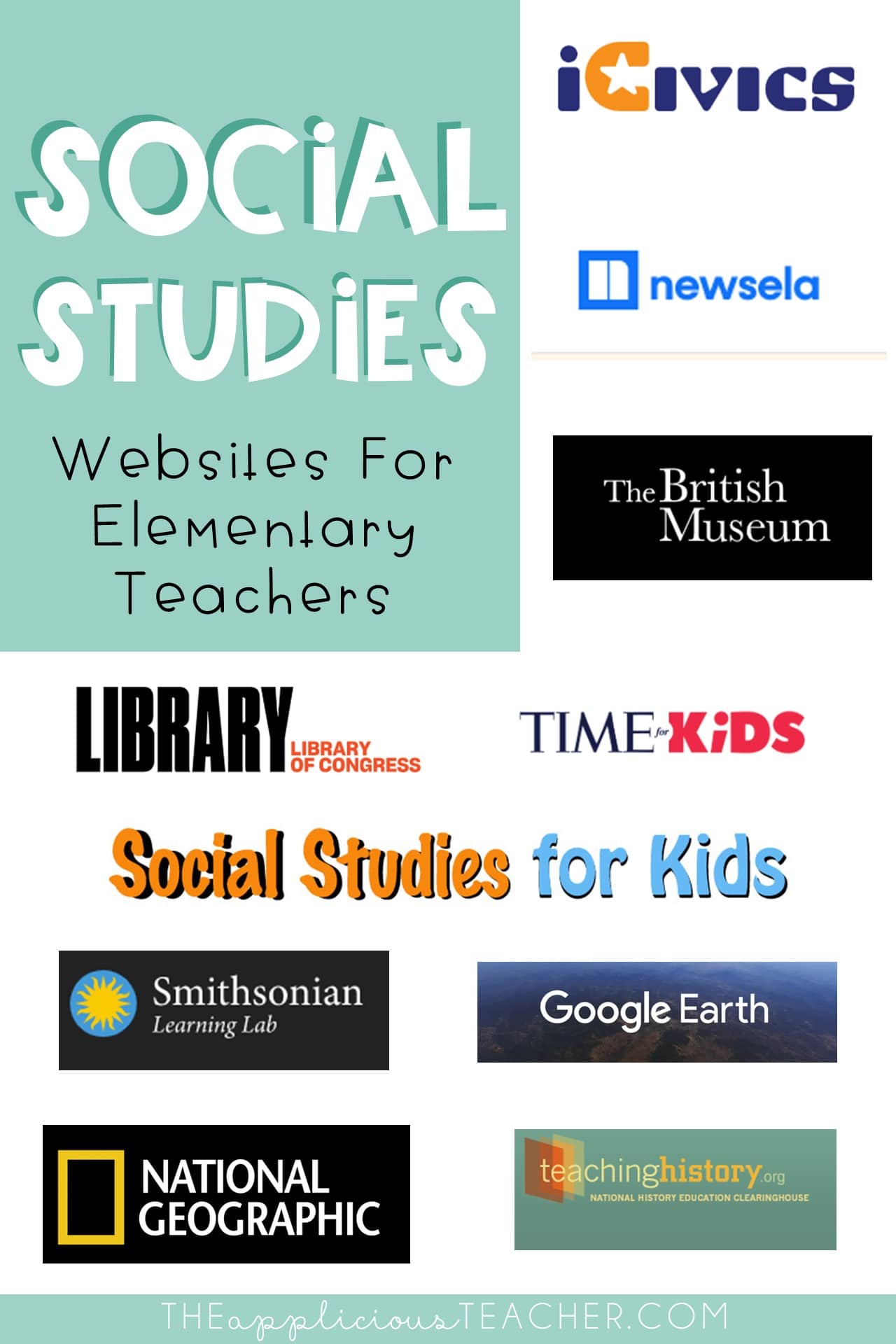 social studies websites for elementary teachers