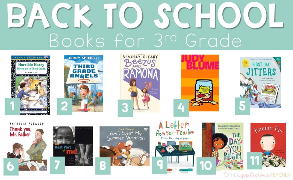 back to school books for 3rd grade