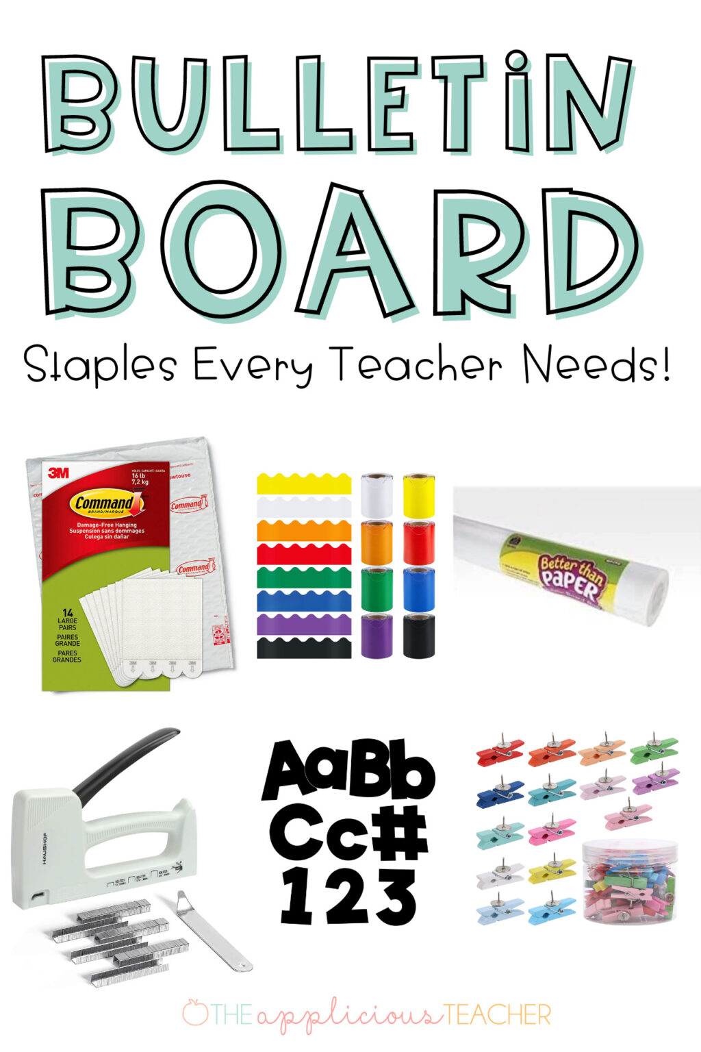 Favorite Bulletin Board Staples - The Applicious Teacher