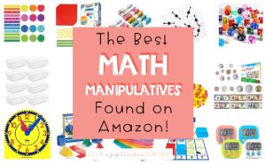 faorite math manipulatives on amazon for teachers