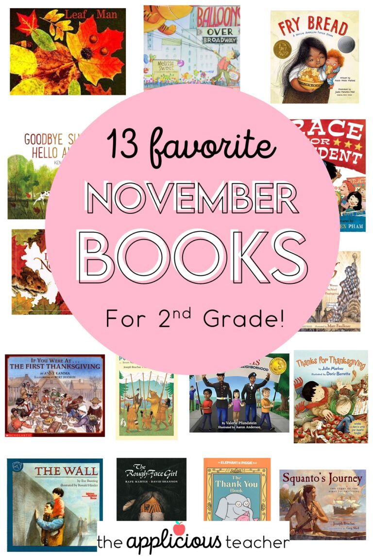 books to read in november 2nd grade