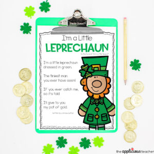 I'm a little Leprechaun poem