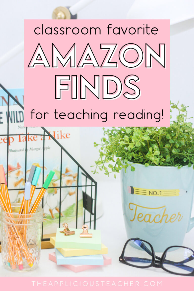 Reading resources on Amazon for teachers