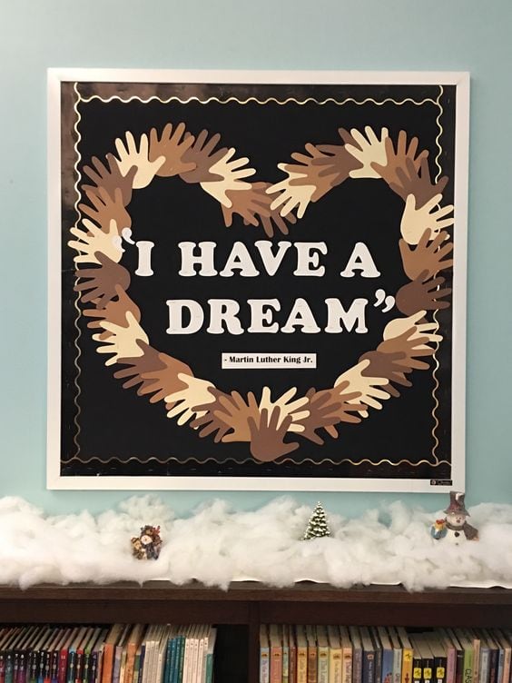 We Have a Dream January Bulletin Board