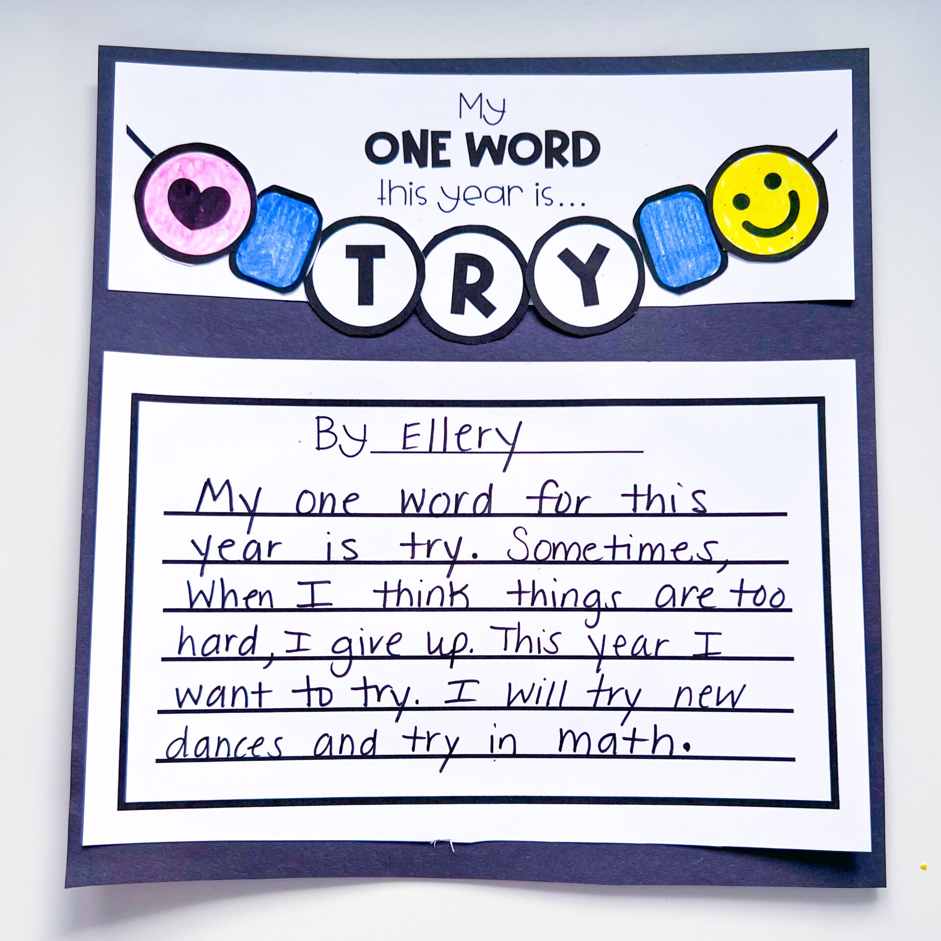 The One Word Goal Setting: A Fun and Meaningful Way to Start the Year ...