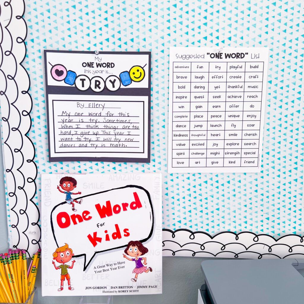 one word project for kids friendship bracelet craft The AppliciousTeacher.com