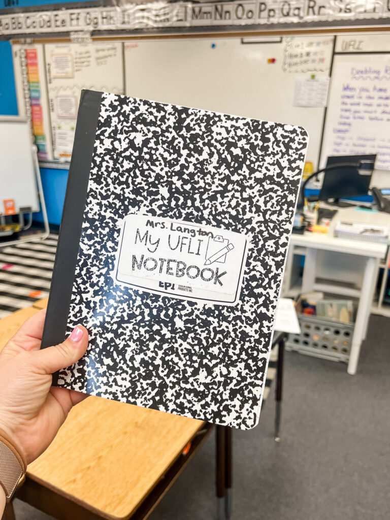 UFLI Notebook