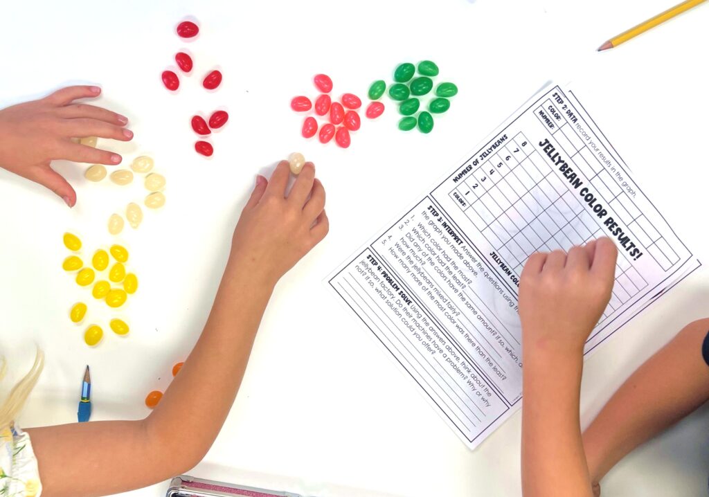 jelly bean math graphing activity