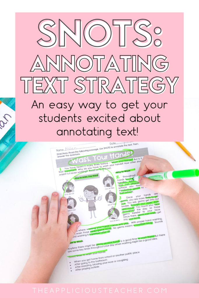 SNOTS: Small Notes on the Side