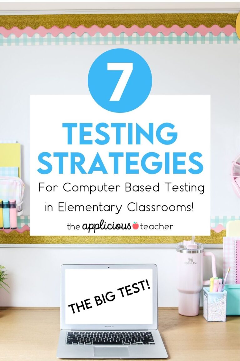 7 Online Testing Tips for Elementary Students TheAppliciousTeacher.com